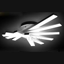 Creative Fan Shaped Rotate Led Ceiling Light Fixture