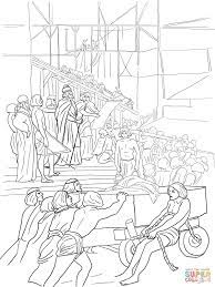 King Solomon Builds The Temple Coloring Page Bible Coloring Pages Coloring Pages Coloring Pages Inspirational