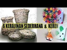 Contoh Kerajinan Dari Bahan Limbah Lunak Organik Barisan Contoh