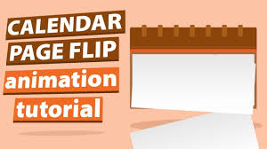 Calendar Page Flip In After Effects Motion Graphics Tutorial Motion Graphics Tutorial Motion Graphics Calendar Pages