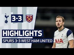 Home english premier league highlights premier league 2020/2021 tottenham hotspur vs west ham united highlights. Highlights Spurs 3 3 West Ham United Ghana Latest Football News Live Scores Results Ghanasoccernet