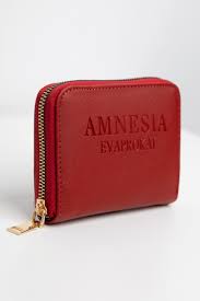 AMNESIA Kis pénztárca piros - Amnesia webáruház