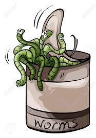 A Can Of Worms Idiom On A White Background Royalty Free Cliparts, Vectors,  And Stock Illustration. Image 36779612.