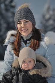danish royals on ski holiday in verbier princess mary crown princess mary princess josephine of denmark