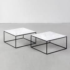 R 20th Century Square Coffee Table With Iron Base And Marble Top Marble Coffee Table Coffee Table Coffee Table Inspiration