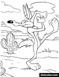 More then 7500 coloring pages from scouting, holidays, movies, fairy tales and many more. Wile E Coyote Take A Stand To Catch Roadrunner Pages Free Print And Color Online