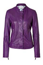 Etro Purple Leather Jacket Purple Leather Jacket Purple Fashion Purple Jacket