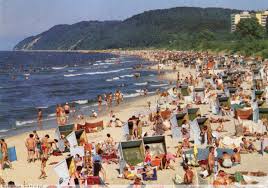 Międzyzdroje morze panorama plaża wybrzeże wschód bałtyk zachodniopomorskie kamery na plażach wakacje. Plaza W Miedzyzdrojach Miedzyzdroje Zdjecia