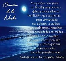 Oracion De La Noche Oraciones Oracion De La Noche Oraciones Catolicas