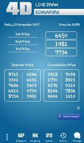 Live Draw Hongkong Singapura Sydney For Android Apk Download