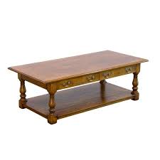 Oak lift top 4 legs 1 coffee table with storage. Oak Coffee Table With Drawers