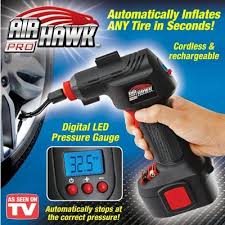air hawk pro electronic air pump air pump see on tv cordless air compressor
