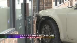 Car Crashes Into Elmira Liquor Store
