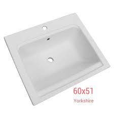 Lavabo 60x51 Ceramica Yorkshire Da Incasso Jo Bagno It Arredamento Lavanderia Arredamento Lavanderia