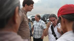 Rester ou partir : la question de membres des Premières Nations en zone  d'évacuation