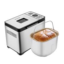 Machine A Pain 19 Programmes Inox 500g 1kg 650w Avec Distributeur Automatique De Fruits Et Minuteur Argent Noir 34 5x24 8x28 3cm Achat Vente Machine A Pain Cdiscount