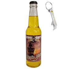 Amazon.com : Gross Gus's Pirate Piss Soda Pop 12-Ounce Bottle 6 Count (With  Exclusive Stainless Steel Bottle Opener) : Grocery & Gourmet Food
