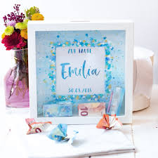 Individuelle Bilderrahmen Spardose Fur Die Taufe Zur Geburt Zum Schulanfang Oder Zur Hochzeit Wome Geschenke Zur Taufe Madchen Geschenke Taufe Geldgeschenk