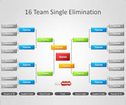 free tournament brackets template for powerpoint free