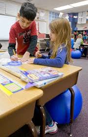 Stability Balls Rolling Into Classrooms Sensory Disorder Classroom Therapy