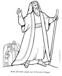 This printable coloring book is small enough for tiny hands and only 2 pages to print. Bible Character Coloring Pages Coloring Home