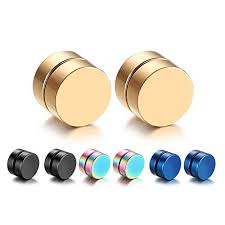 Oidea 8pcs 8mm Assorted Color Punk Rock Stainless Steel M Https Www Amazon Com Dp B01 Stud Earrings For Men Piercing Stud Earrings Stainless Steel Jewelry