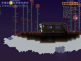Then you'll get attaced by harpies. I Found An Crimson Floating Island Is That Normal Terraria