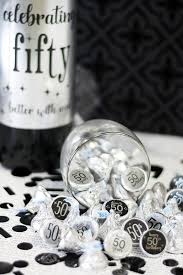 Black And Silver Party Decorations Black And Silver 50th Birthday Shiny Foil Party Favor Stickers 180 Count Small Birthday Parties 50th Birthday Party Favors 50th Birthday Decorations