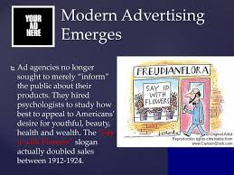 Say it with flowers is generally attributed to one major patrick o'keefe. List Some Products That You Know Simply From Advertising Ppt Download