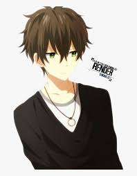 I will continue to publish more boys, so if your favorite white haired boy is not here please tell me. Anime Boy Eyes Anime Boy Brown Hair Green Eyes Hd Png Download Transparent Png Image Pngitem