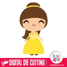 Download Cute Princess Belle Totallyjamie Svg Cut Files Graphic Sets Clip Arts