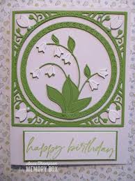 Perfect for a sympathy card or for anyone who admires these charming flowers. New Lily Of The Valley Frame Lily Of The Valley Sprigs Circle And Bold Friendly Greetings By Anne Thompson Outside The Box