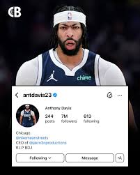 Anthony Davis has updated his Instagram profile photo to him in a Dallas  Mavericks jersey! 📸