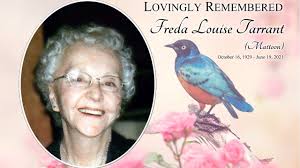 Freda Louise Tarrant (nee Mattoon) Obituary in Grande Prairie at Bear Creek  Funeral Home