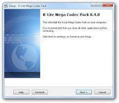 This page only contains old versions of basic, standard, and full variants of the codec pack. How To Install K Lite Codec Pack