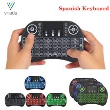Computer literacy competencia f en la informática. Buy Online Spain I8 Mini Wireless Backlit Keyboard 2 4ghz Spanish Air Mouse For Smart Mini Android Tv Box Pc Laptop 2 3 Day Fast Ship Spain Alitools