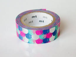 Mt Washi Masking Tape Metallic Fish Scales Limited Edition Con Imagenes Decoracion Utiles Escolares Material Para Manualidades Manualidades