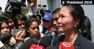 La candidata derechista keiko fujimori lidera la votación presidencial en perú, al obtener el 52,90% de los votos, frente al 47,09% obtenido por el izquierdista pedro castillo, según el recuento del 42,30% de las actas escrutadas, anunció la noche de este domingo (06.06.2021) la oficina nacional de. Peru Opposition Leader Keiko Fujimori Is Arrested In Corruption Inquiry The New York Times