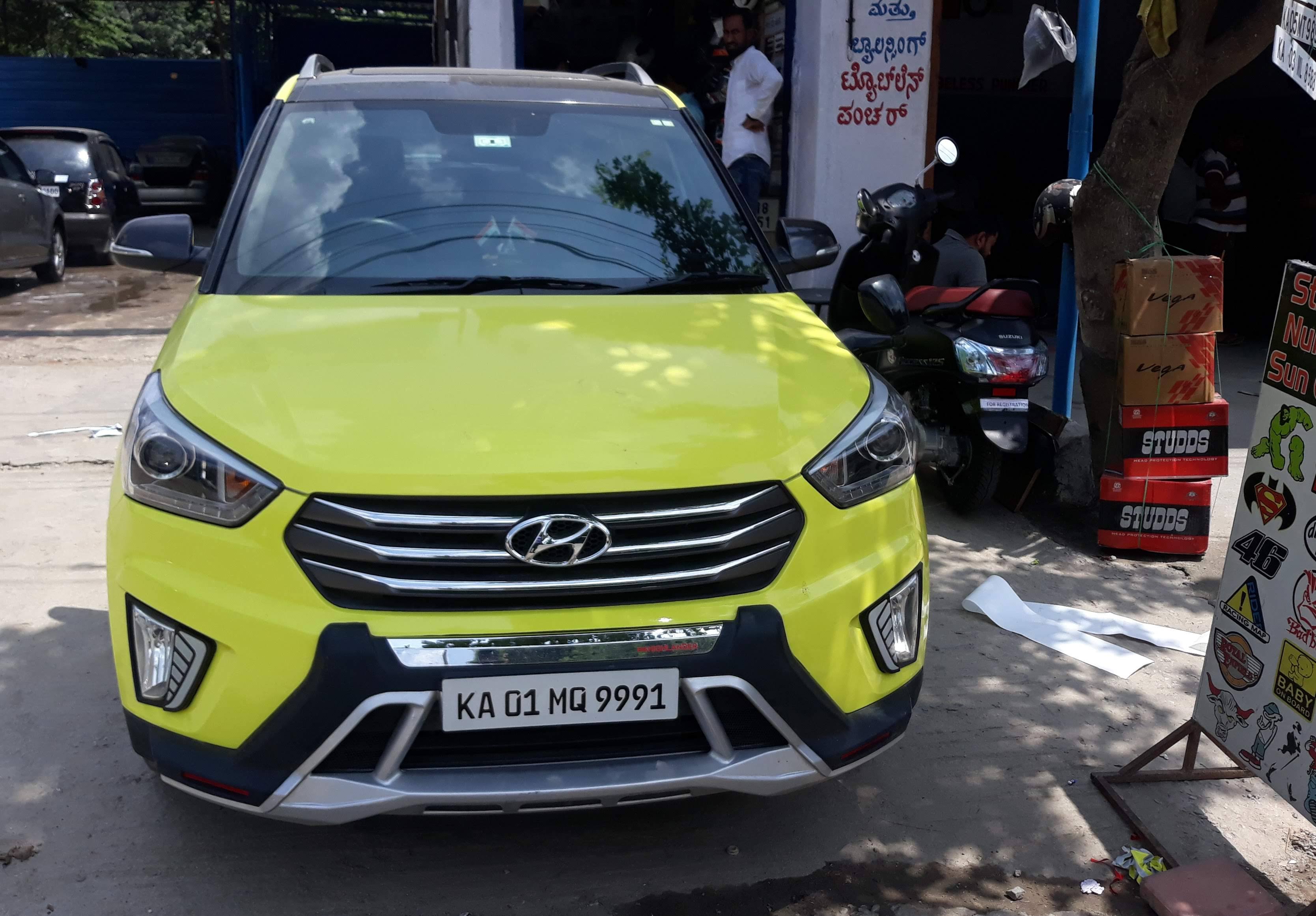 Hundai Creta Wrapped Colour Full Car product image