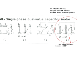 Remove any wire nuts or insulation tape from the connections, and see to it that you have only. Wiring Diagram For Single Phase Motor In 2021 Car Audio Capacitor Capacitor Electrical Circuit Diagram