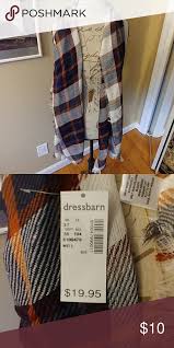 Dress Barn Scarf Nwt Dress Barn Dresses Plaid Fashion Scarf Styles