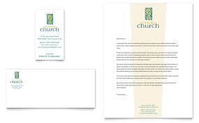 This personal letterhead template for word is sleek, modern, and ready to customize. Christian Church Business Card Letterhead Template Word Publisher