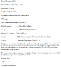 Kali ini kami akan membahas tentang contoh surat izin tidak masuk kerja. 25 Contoh Surat Izin Tidak Masuk Kerja Berbagai Alasan Contoh Surat