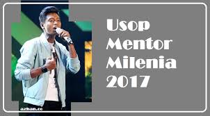 Juara pentas akhir mentor milenia 2017, elica (dua dari kanan) bersama along, usop dan sheera di plaza alam sentral, shah alam. Biodata Usop Mentor Milenia 2017 Azhan Co