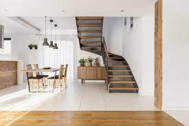 Tangga minimalis dekoratif dari besi. 9 Inspirasi Desain Tangga Rumah Yang Minimalis