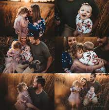 Fall Family Session Ideas Outdoors Together Mom Dad Baby Love Golden Hour Happy Photographer Photography
