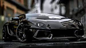 Shiny Black Lamborghini Car Blur Background Lamborghini Hd Wallpaper Peakpx