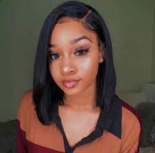 Short Bob Hair Wig With Natural Baby Hair Wholesale Human Hair Hair Styles Wig Hairstyles