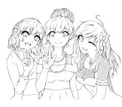 You can find so many unique, cute and complicated pictures for children of all ages as well as many great pictures designed with adults in mind. Cute Coloring 3 Bff Coloring Pages Novocom Top