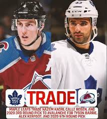 Estatísticas da carreira (partidas jogadas, golos, assistências) e o historial das transferências. Nazem Kadri Is Exactly What The Colorado Avalanche Needed Mile High Hockey